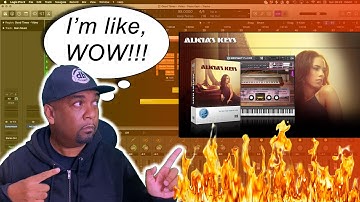 How to Make an R&B Beat | Native Instruments Alicia Keys Piano | Logic Pro X Tutorial