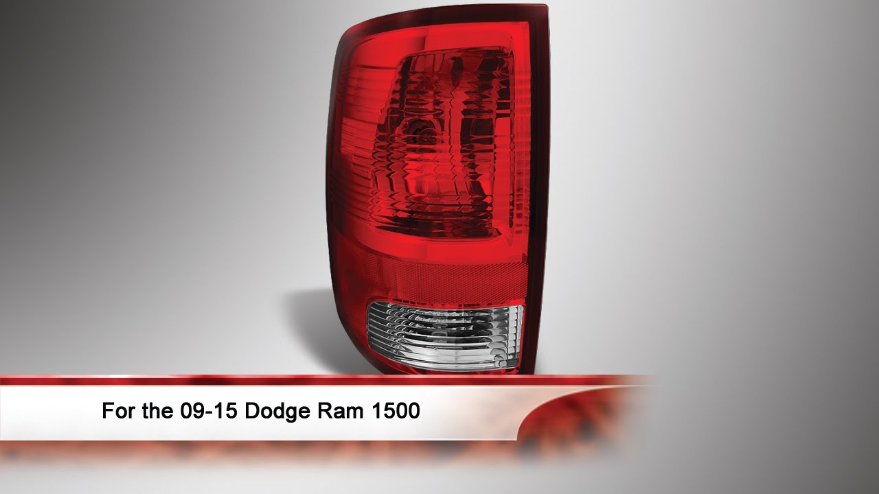 09-15 Dodge Ram 1500 OEM Style Tail Light - YouTube