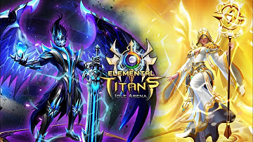 Elemental Titans：3D Idle Arena || Android Gameplay