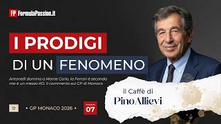 KIMI principe di MONACO, FERRARI sbatte con LECLERC | Il caffè di Pino Allievi #143 Monaco 2026