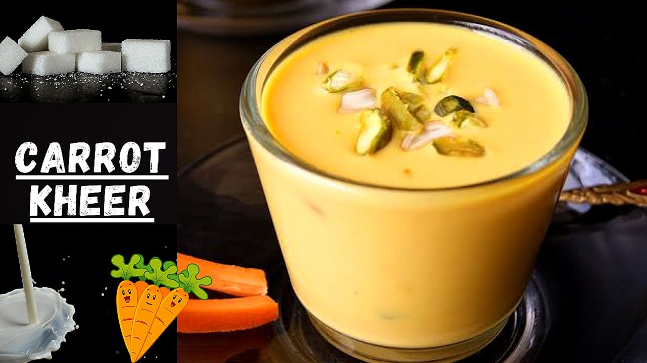 Carrot kheer in tamil Simple and quick carrot recipe Tasty kheer in