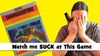 DRAGONFIRE on Atari 2600 | Watch me Suck at This Game