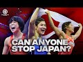 Womens wrestling highlight  all points scored by team japan  senior world championships 2023