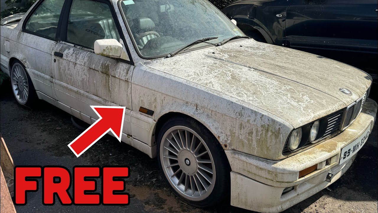 abandoned-bmw-e30-in-ireland-youtube