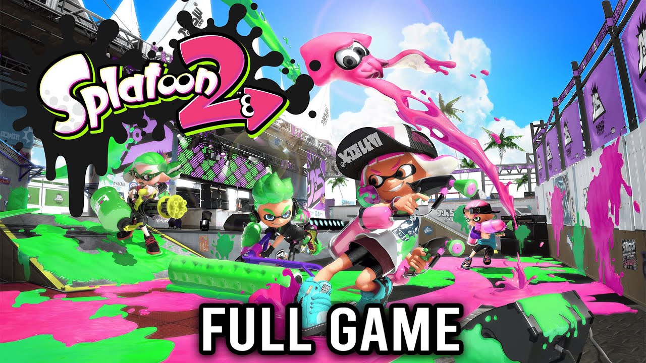 Splatoon 2 - FULL GAME No Commentary (Longplay)