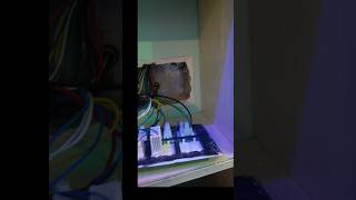 light ke board me inverter connection kaise kare #electrician #work #short