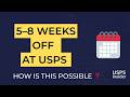 How USPS Workers Get 5–8 Weeks Off Per Year