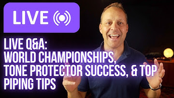 LIVE Q&A with Jori Chisholm: World Championships, Tone Protector Success, and Top Piping Tips
