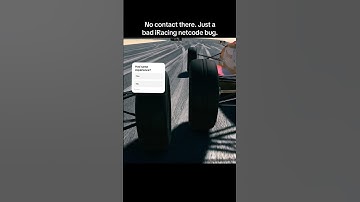iRacing netcode bugs can be frustrating. Had similar experience? #iracing #simracing #gamebug