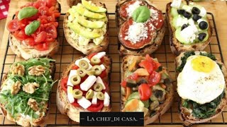 Bruschette Fatte In Casa - Ricetta Facile E Veloce