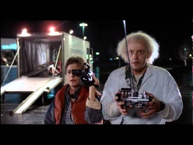 Poki - Regresso ao Futuro: Figura Doc Brown Delorean Presente