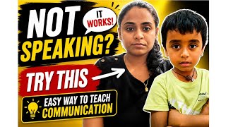 How to Teach a Non-Verbal Child to Communicate (Step-by-Step) in telugu #autismtelugu 