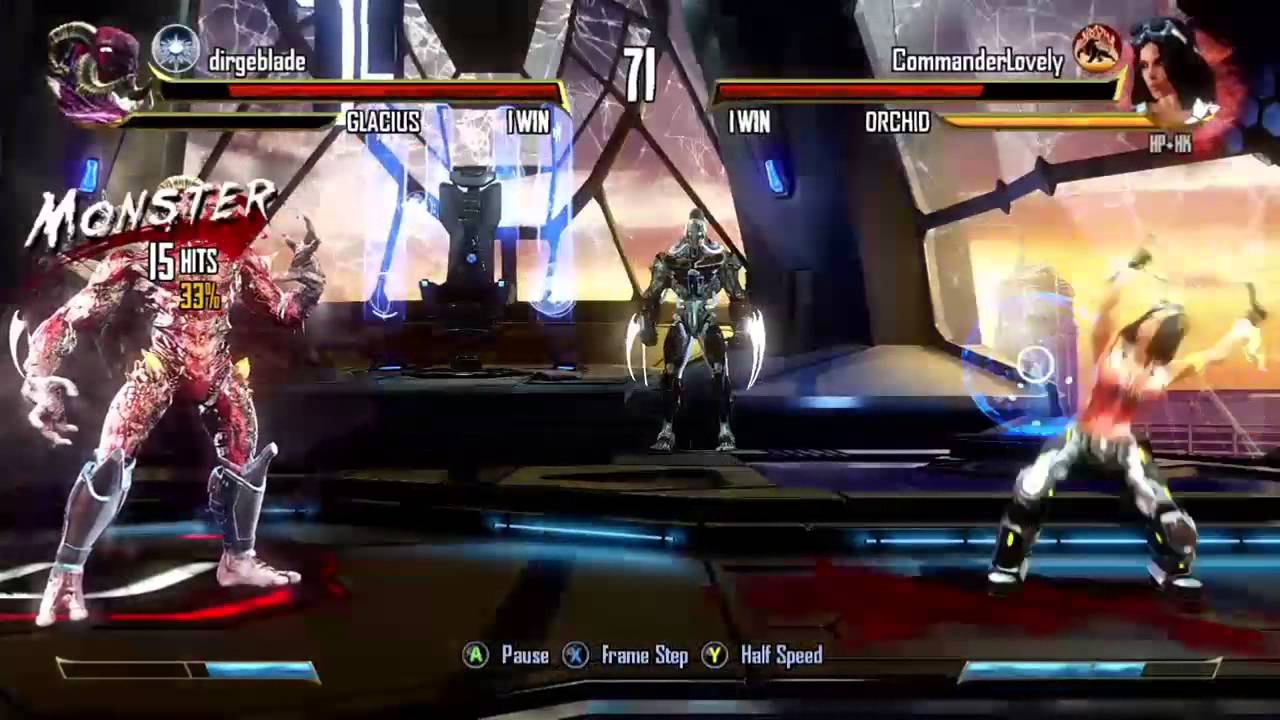 Dirgeblade (Glacius) vs CommanderLovely (Orchid)