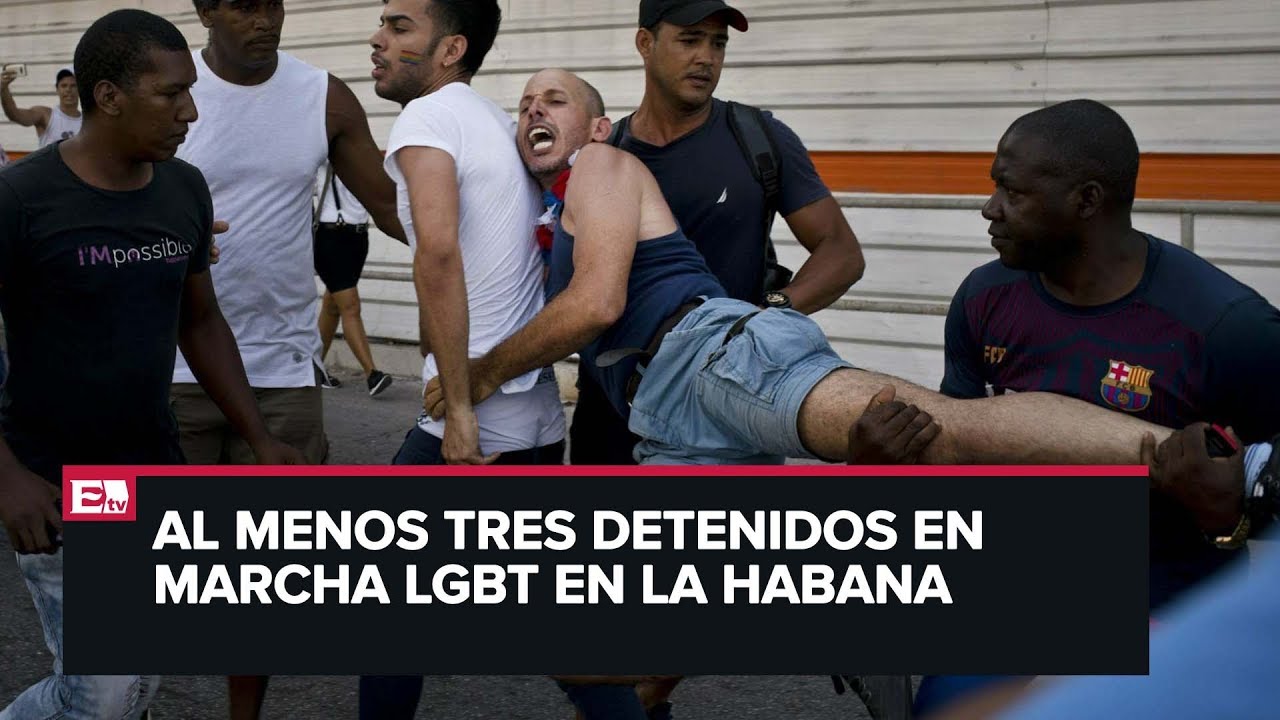 Marcha ilegal en Cuba termina con enfrentamiento entre policía y colectivo LGBT