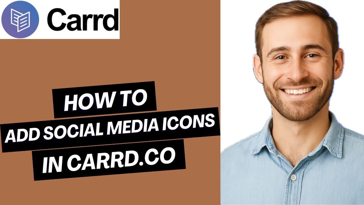 How To Add Social Media Icons In Carrd.co (Full Guide)