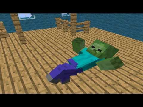 The Matrix slow motion (Minecraft Animation)