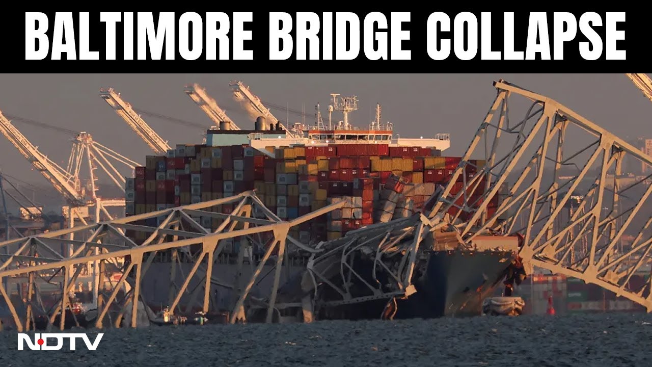 Baltimore Ship Crash | US Bridge Collapse: 6 Feared Dead, Indian Crew Safe On Ship That Collided