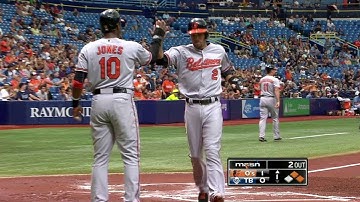 BAL@TB: Reimold smacks a two-run double in the 1st