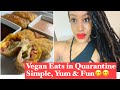 Vegan Burgers || Vegan Egg Roll Wrapped Burgers ||Quarantine Meals