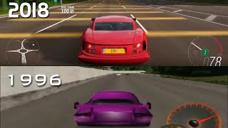 1998 TVR Cerbera Speed 12 | Racing Games Evolution (1996-2018)