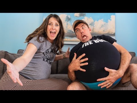 Extreme Labor Simulator Gone Wrong - Dad Has HUGE Baby Belly