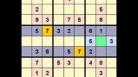 How to Solve Washington Times Sudoku Difficult July 24, 2021