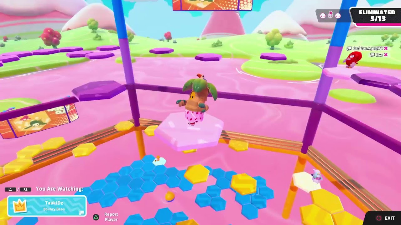 Fall guys season  Ice nima Squads with friends today live