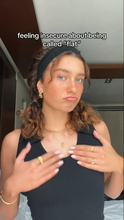 if ur insecure about being called flat.. watch this😎 #shorts #confidence