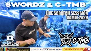 Swordz & C-TMB LIVE Scratch Session @ NAMM 2026 | JetPack Bags x Beat Junkies Performance Series
