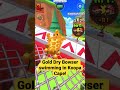 Gold Dry Bowser swimming in Koopa Cape! #shorts