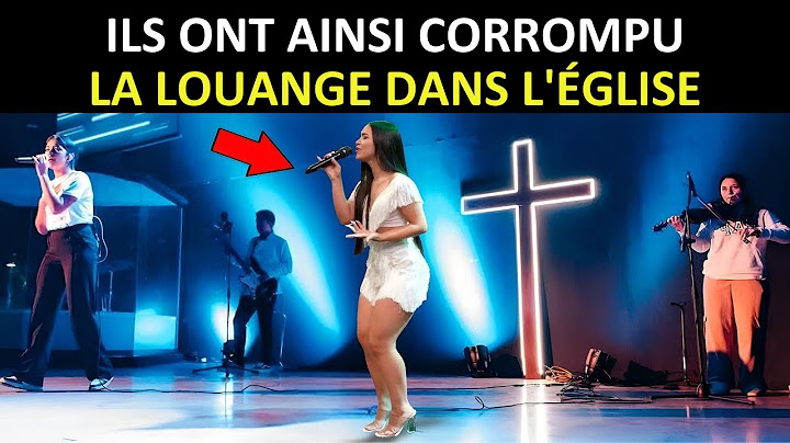 AVERTISSEMENT : Ne chante pas ces chansons à L'ÉGLISE, elles sont contraires à la Bible !