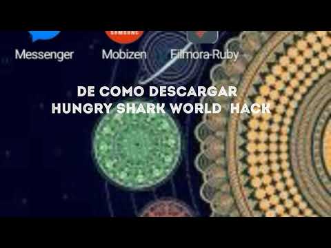 Como descargar  hungry shark World hack parar android sin viruz :D