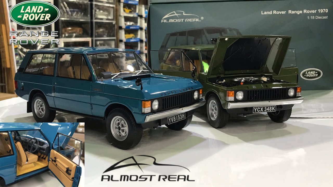 Almost Real 1/18 レンジローバー 1970 トスカーナブルー 1970 Land Rover RANGE ROVER (Tuscan blue) Almost Real 1/18