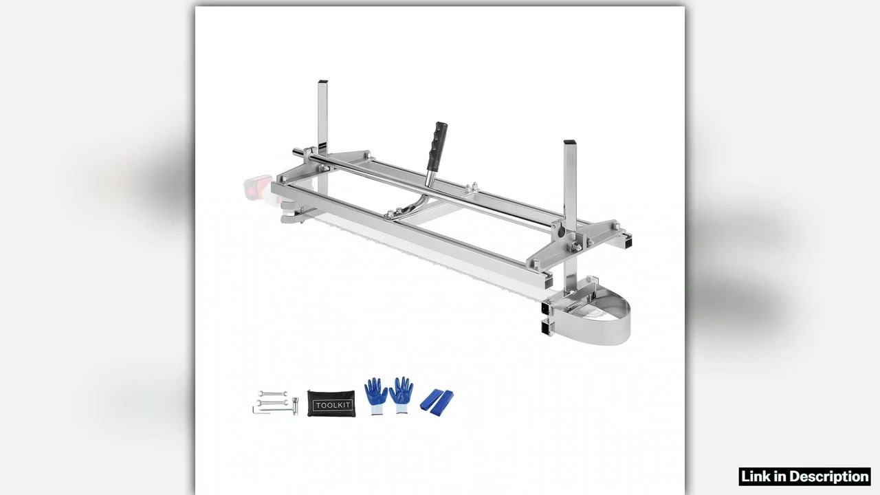 SucceBuy 1436 Chainsaw Mill Sawmill Guide Bar Chain Saw Planking Mill with 021181 Cutting
