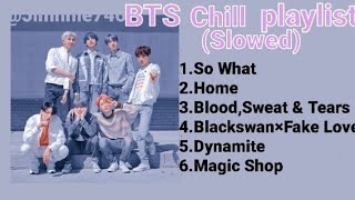 BTS Slowed Soft Core/Chill Playlist||Part-4||✨ screenshot 5