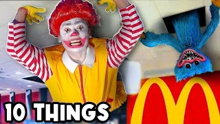 10 Things You Should NOT Do at MCDONALDS