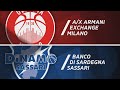 A|X Armani Exchange Milano - Banco di Sardegna Sassari