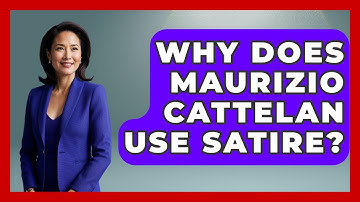 Why Does Maurizio Cattelan Use Satire? - Artists Behind the Art