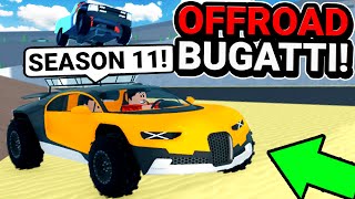 Buying the Ultimate Off-Road BUGATTI Chiron in ROBLOX! (Car Dealership Tycoon Update)
