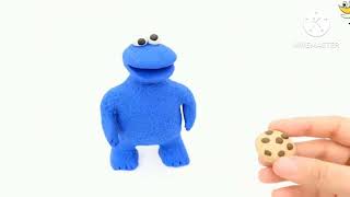 Play Doh Cookie Monster Sesame Street Stop Motion Videos Mojo Cartoon