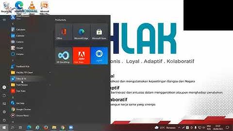 OPERASI DASAR WINDOWS 10-MENGENAL BAGIAN DESKTOP-KELAS 7 SEMESTER 1