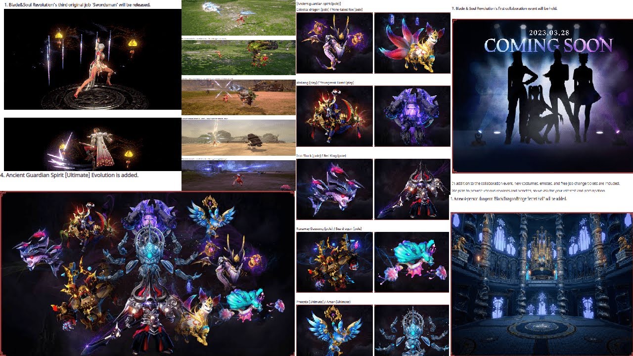 Blade & Soul Revolution Swordsman Update Sneak Peak YouTube