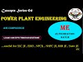 Power plant Engineering || Concept Series -04 ||  PYQ || ME ||  SSC JE ||  ISRO TA ||   RRB JE ||