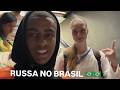 MINHA NAMORADA RUSSA CHEGANDO NO BRASIL (PRIMEIRA REAÇÃO)