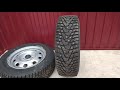 Самые лучшие зимние шипованные  шины Hankook w 429