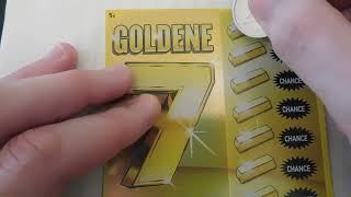 Rubbellose rubbeln 2 x Goldene 7 / 2 x Feurige 7 / 2 x Goldener Schlüssel