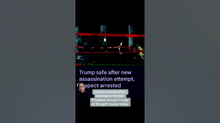 Donald Trump survived shooting at golf course second assassination attempt!