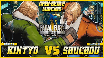 FATAL FURY: CotW ⭐ Kintyoru (TERRY) vs Shuchou (TERRY) ⭐ FF:CotW OPEN BETA #2 Gameplay #2