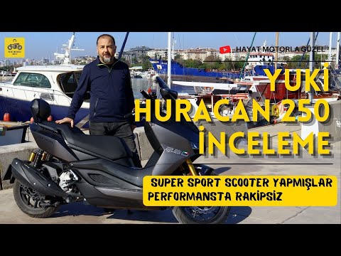 Yuki Huracan 250cc İnceleme | Super Sport Scooter Olur mu? | Hayat Motorla Güzel
