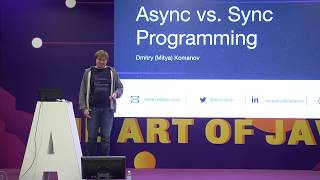 JavaDay UA 2017: Async vs Sync Programming (Dmitry Komanov) (RU)